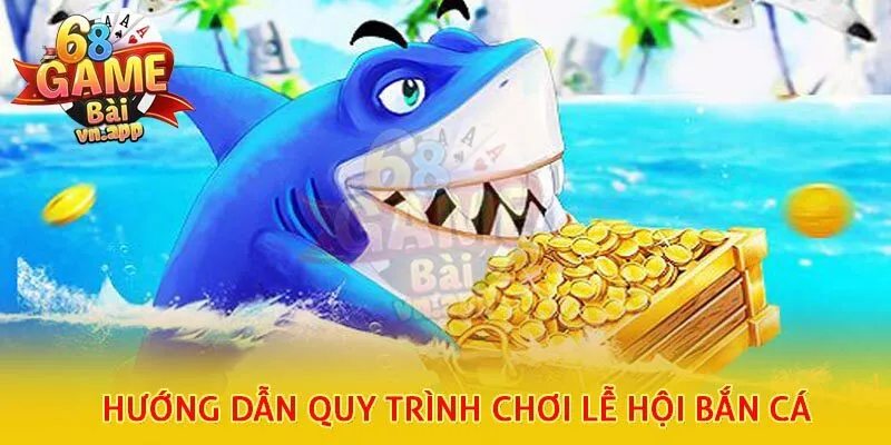 Hướng dẫn quy trình chơi lễ hội bắn cá